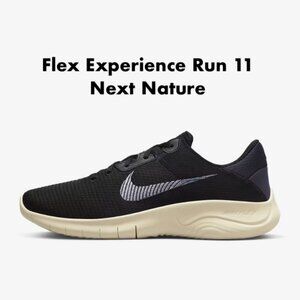 Nike Flex Experience Run 11 Men Road Running Gym Workout Shoes Black White 13